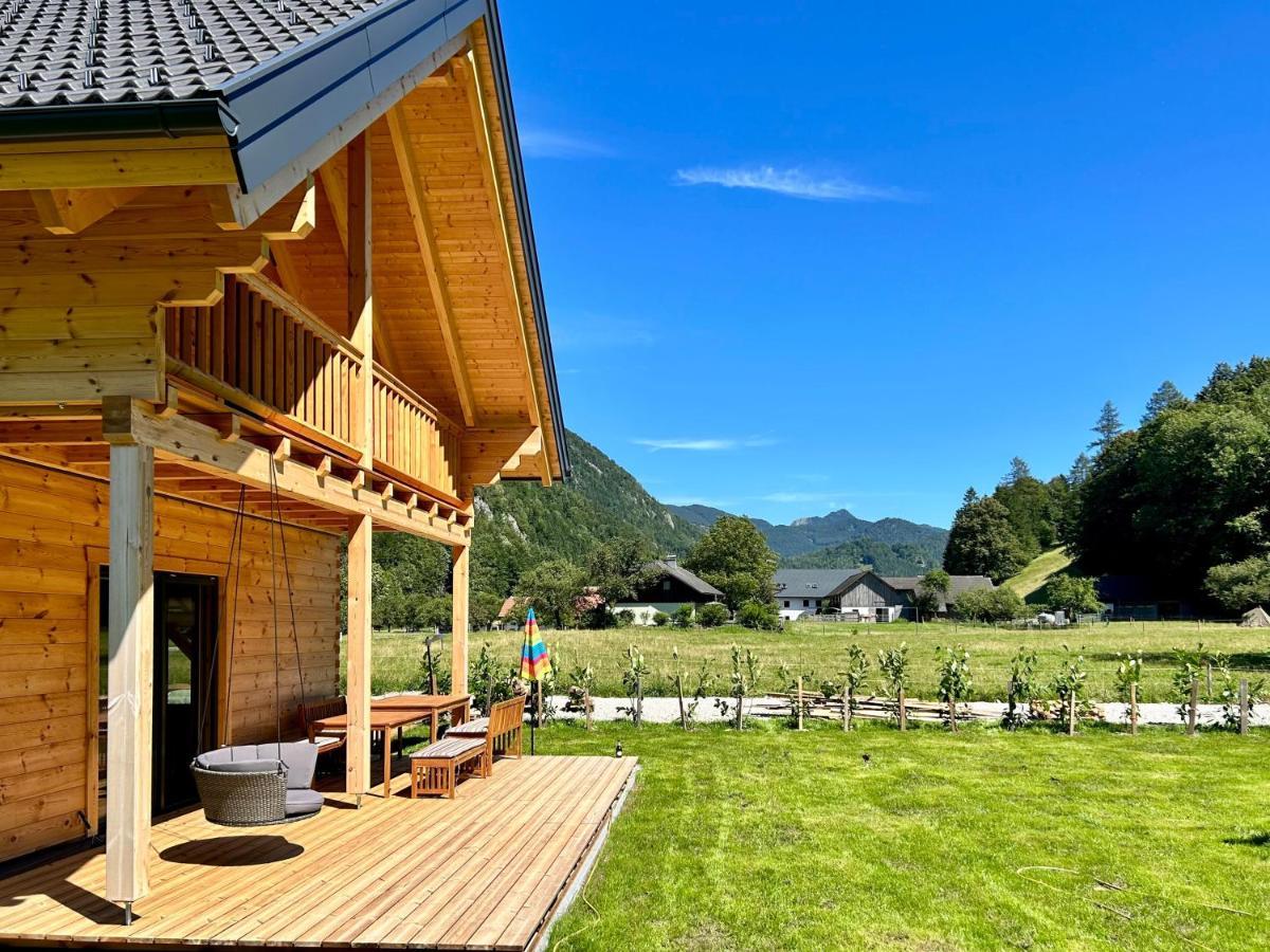 Das Gruenhaus - Dein Chalet In Gruenau Im Almtal Ngoại thất bức ảnh